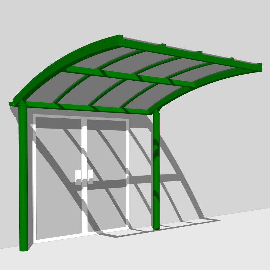 Ascot Cantilever Entrance Canopy Clovis Canopies Uk Manufacturers